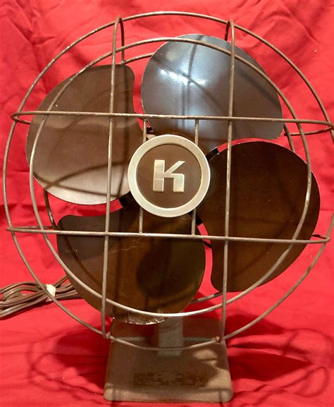 antique kenmore table fan